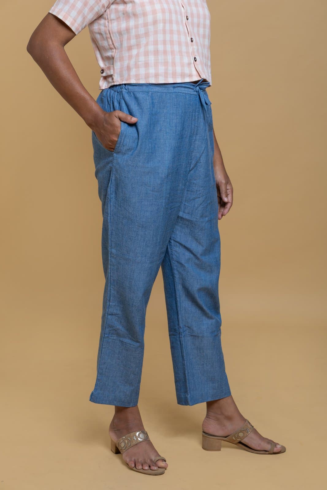 Straight-cut Pant - Light Indigo 5